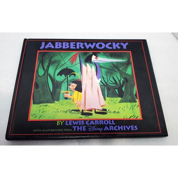 Jabberwocky Lewis Carroll 1992 Disney Press 1st Ed Illustrated HC Book - Picture 13 of 15